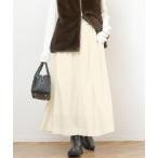 ショッピングスカート スカート ギャザータックフレアスカート