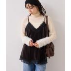 チュニック ベロアレースキャミチュニック