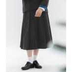 ショッピングドゥ スカート 別珍タックプリーツスカート