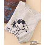 ショッピングスヌーピー トレーナー スウェット PEANUTS／ピーナッツ スヌーピープリントスウェット 「親子リンク」 メンズ