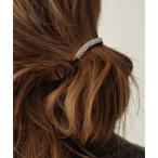 ヘアゴム ラインストーンバーヘアゴム