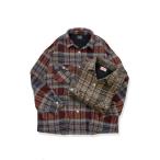 ミリタリージャケット モッズコート BIG MIKE ビックマイク 25秋冬新作 ルーズフィット ブークレチェック CPOジャケット /// 1025