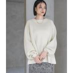 ショッピング冬 ニット セーター スポンディッシュＷアゼプルオーバー レディース