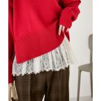 キャミソール レースドッキングチュールビスチェ