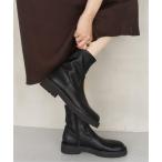 ブーツ 「追加5」3.5cmトラックソールフィットショートブーツ レディース