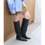 ブーツ 「追加4」2cmワイドシャフトロングブーツ レディース