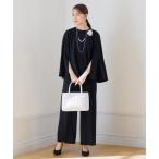 ショッピング喪服 セットアップ 「chaco」喪服・慶弔両用/ブラウス+パンツ ブラックフォーマル レディース