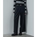 パンツ ツイードタックワイドパンツ レディース