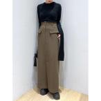 スカート フロントポケットナロースカート