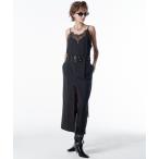 ショッピングウール ドレス LACE TRIM WOOL DRESS/レーストリムウールドレス