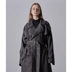 「CLEL」 トレンチコート M チャコ