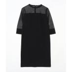 「ESTNATION」 コンビワンピース 36 ダークブラック レディース