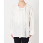 [SLOBE IENA] длинный рукав туника FREE белый женский 