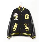 ショッピングスタジャン 「GALFY」 スタジャン L ブラック メンズ