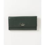 「kate spade new york」 ワンポイント財布 - グリーン レディース