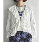 ショッピングフリル ブラウス シャツ (mag.by c)FRILL COLLAR BLOUSE レディース