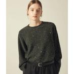 ショッピングスパンコール ニット セーター スパンコールニットプルオーバー レディース