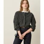 ショッピングスパンコール カーディガン スパンコールニットカーディガン「洗う」 レディース