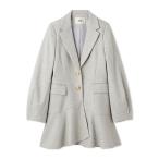 ショッピングファーファ コート チェスターコート ツイードフレアドレスコート レディース