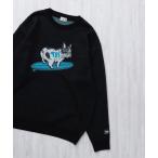 ショッピングJapan セーター ニット 「WEB / FLAG SHOP限定」TES JAPAN MADE  TURN BUHI KNIT CN /クルーネックニット メン