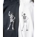 パーカー JERZEES / ジャージーズ ”DIA DE MUERTOS” PULL HOODIE スカルバックプリント プルオーバーパーカー ユー