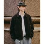 ショッピングブルゾン ブルゾン アウター synthetic suede zip blouson / シンセティックスエードジップブルゾン メンズ レディース