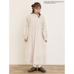 ワンピース 「Alice×Samansa Mos2」スタンドネック裾タックワンピ