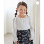 tシャツ 襟なしカットソーブラウス キッズ 子供服 女の子