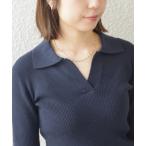 ネックレス SHIPS Colors:ウェーブ チェーン ネックレス レディース