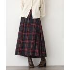 ショッピングロングスカート スカート EGLANTINE タータンチェックロングスカート