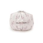 ポーチ プードル総柄ポーチ レディース