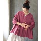 「soulberry」 長袖ブラウス 3L パープル レディース