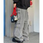 「CIAOPANIC」 デニムパンツ MEDIUM ブラック レディース