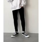 [CANAL JEAN] [El mar] обтягивающий брюки MEDIUM черный женский 