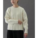 ショッピングセーター ニット セーター FORK＆SPOON　ケーブルニットプルオーバー レディース