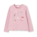 トレーナー  くるみ割り人形アップリケ裾スカラップトレーナー キッズ 子供服 女の子