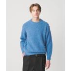 セーター ニット ITLIAN プードル クルーネック ニット メンズ