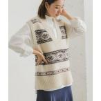 ショッピングカウチン 「URBAN RESEARCH」 ノースリーブニット FREE オフホワイト レディース