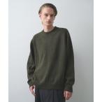 ショッピングBY トレーナー スウェット 「STILL BY HAND」Punched shetland sweater メンズ