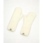 ショッピングＺＡＫＫＡ 手袋 an meets zakka シャギーファーニットミトングローブ レディース メンズ