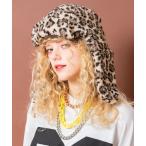 ショッピングＺＡＫＫＡ キャップ 帽子 an meets zakka レオパードボアイヤーフラップフライトキャップ レディース メンズ