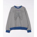 トレーナー スウェット an meets zakka ボーダースカルカットソー メンズ レディース