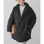 ダウンコート ダウンジャケット リサイクルダウンテーラードコート レディース