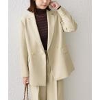 ショッピングcolors ジャケット テーラードジャケット SHIPS Colors:ウールライク ダブルボタン ジャケット2（セットアップ対応可能） レディース