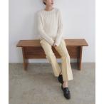  слаксы брюки центральный tuck flare pants женский 