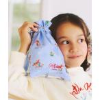 ショッピングキャス ポーチ 2サイドドローストリングポーチ キッズ 子供 女の子