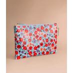 ショッピングキャス ポーチ ジップド パースFolding Star Ditsy レディース