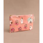 ショッピングキャス ポーチ ムーミン ジップドパース Moomin Bunches レディース