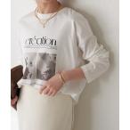 tシャツ フォトロゴロンT レディース