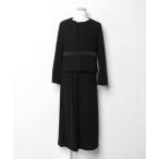 ショッピング喪服 「AIMER」 セットアップ 11号 ブラック レディース